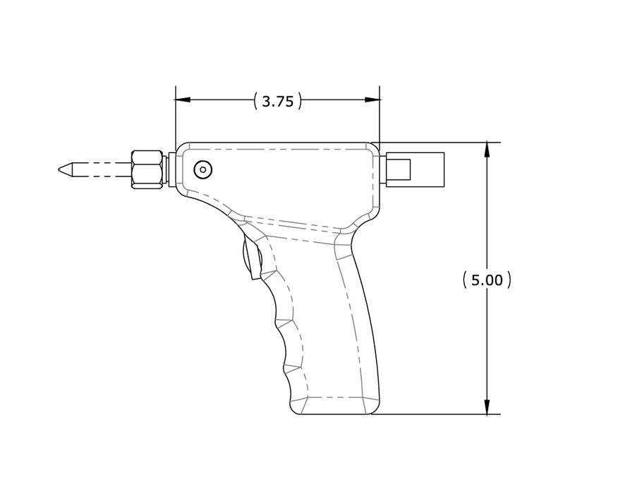 Pistol Grip Hand Piece 8002-40