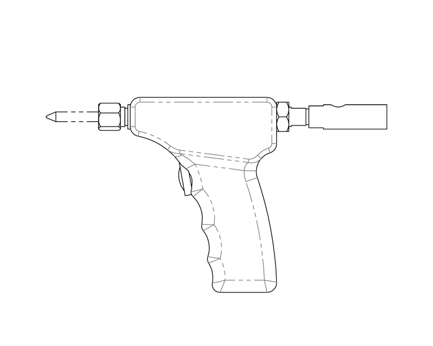 Pistol Grip Hand Piece 8002-40
