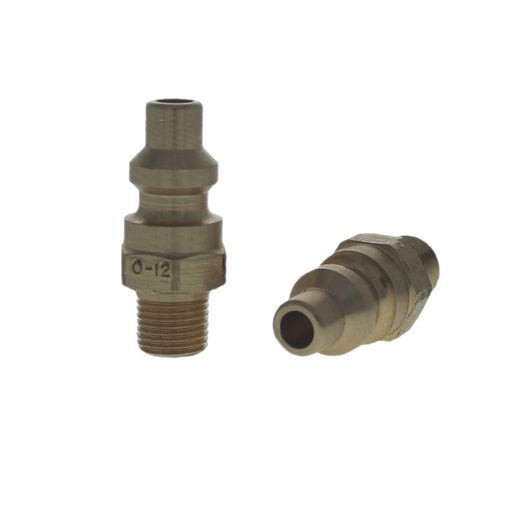 Displayed is Tuffaloy's 1/8 npt male quick connect coupling for resistance welding