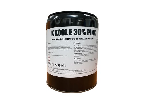 30% Ethylene Glycol (Pink) - 5 Gallon